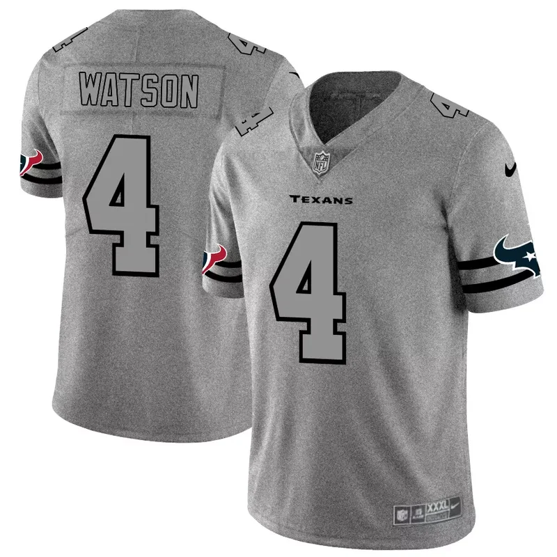 Houston Texans #4 Watson NFL black Jersey - Image 5