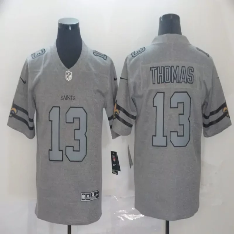 New Orleans Saints #7 Hill NFL Green Camouflage Jersey - Image 2