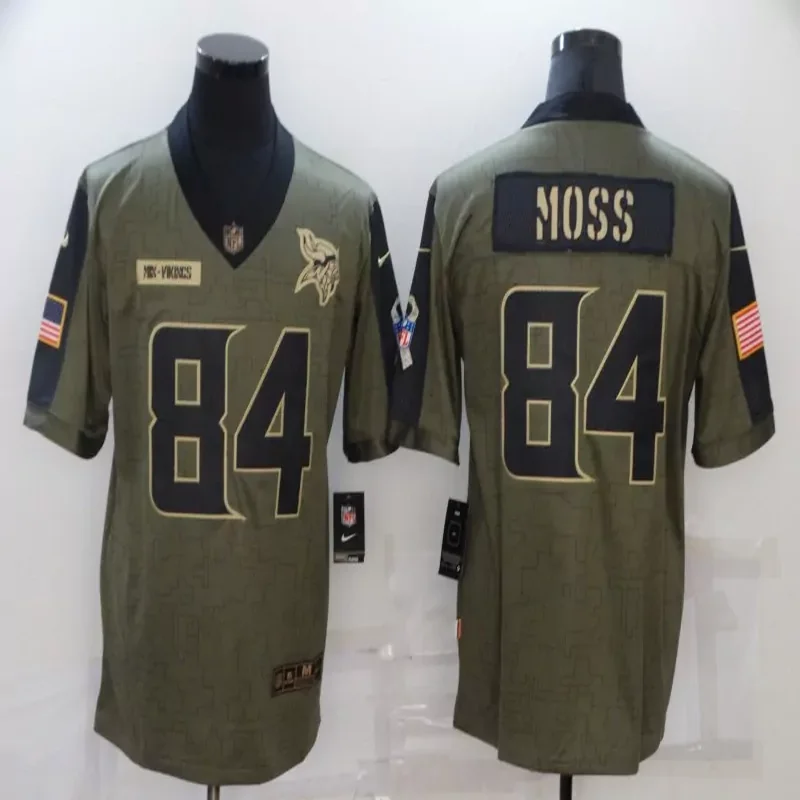Minnesota Vikings #99 Hunter NFL Black Gold Jersey - Image 3
