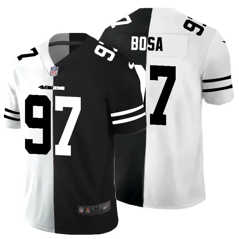 San Francisco 49ers #80 Rice NFL Ash Gray Jersey - Image 4