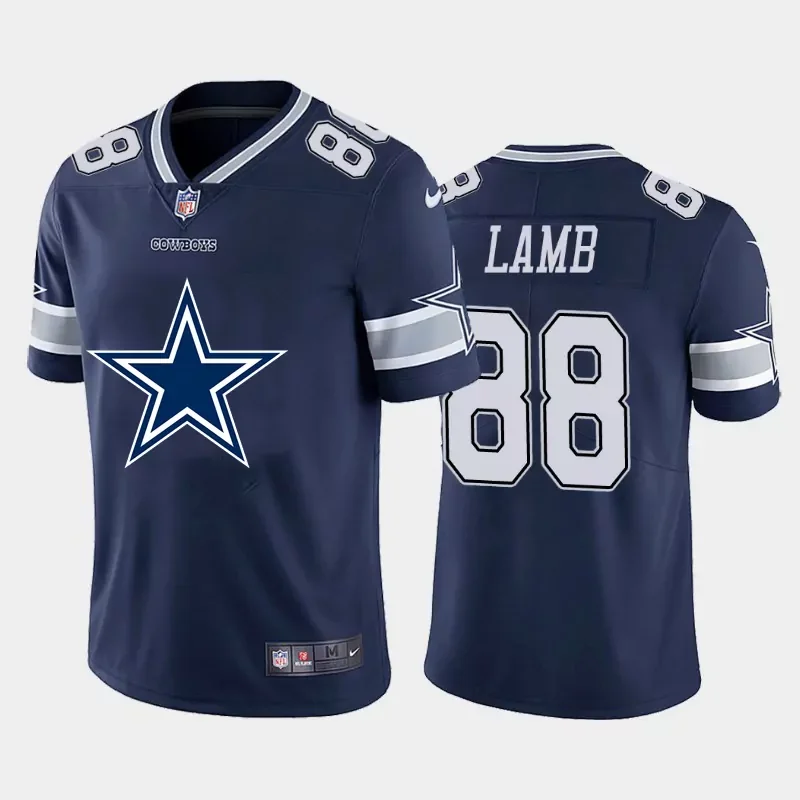 Dallas Cowboys #19 Cooper NFL Black Camouflage Jersey - Image 3