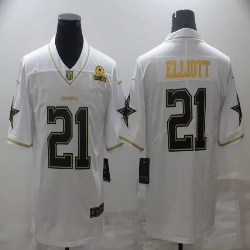 Dallas Cowboys #19 Cooper NFL Black Camouflage Jersey - Image 5