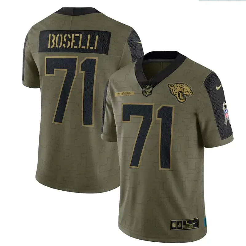 Jacksonville Jaguars #16 Lawrence NFL Green Camouflage Jersey - Image 2