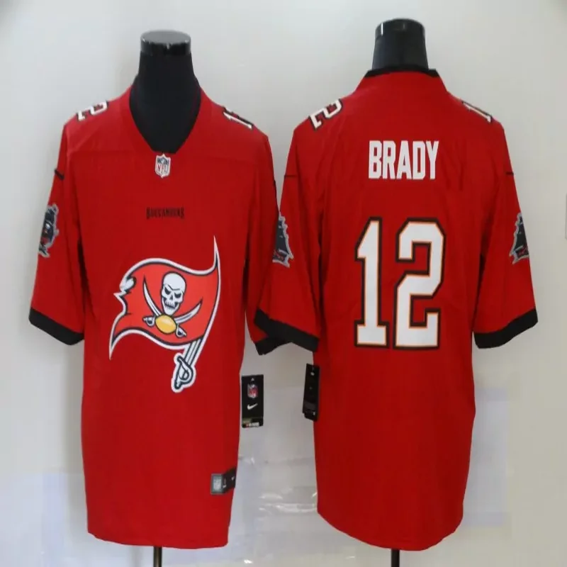 Tampa Bay Buccaneers #12 Brady NFL Black Camouflage Jersey - Image 4