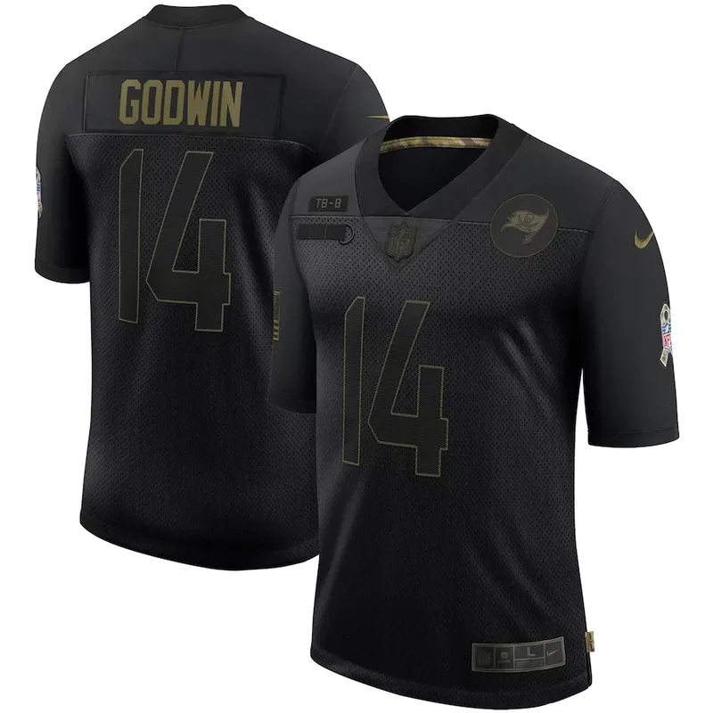 Tampa Bay Buccaneers #12 Brady NFL Black Camouflage Jersey - Image 5