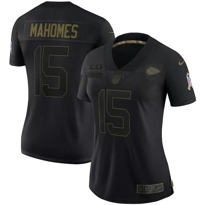Kansas City Chiefs #87 Kelce NFL Black Camouflage Jersey - Image 3