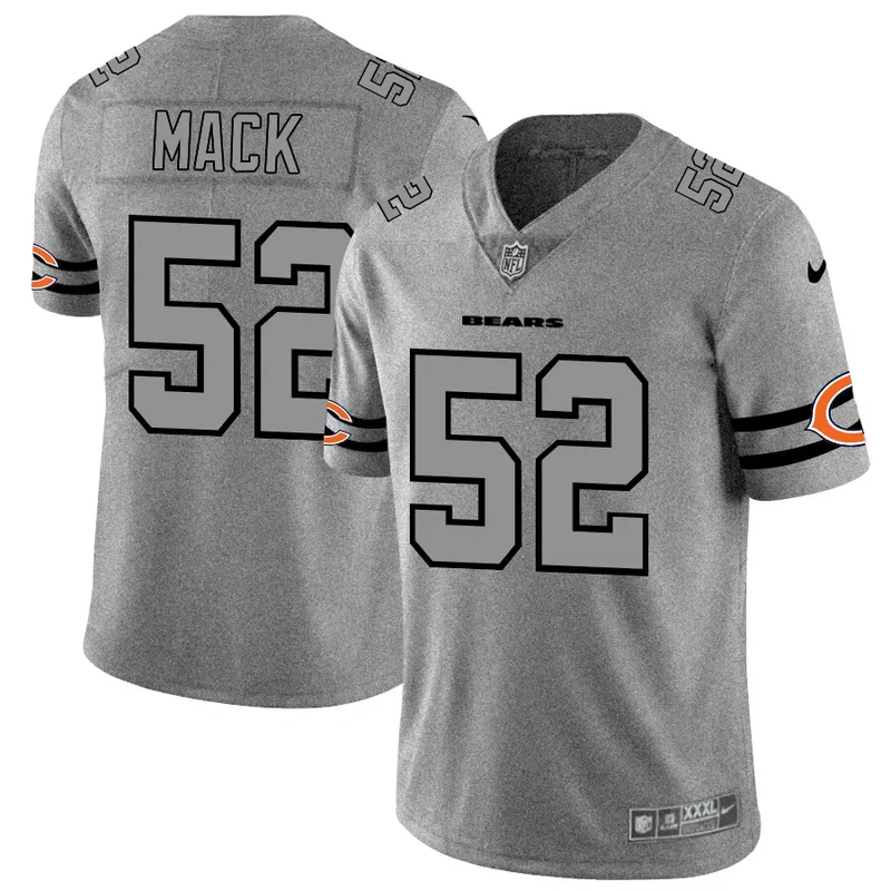 Chicago Bears #34 Payton NFL Black Gold Jersey - Image 3