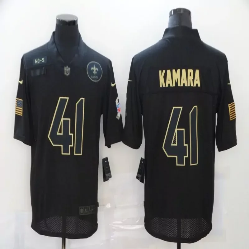 New Orleans Saints #41 Kamara NFL White Jersey - Image 4