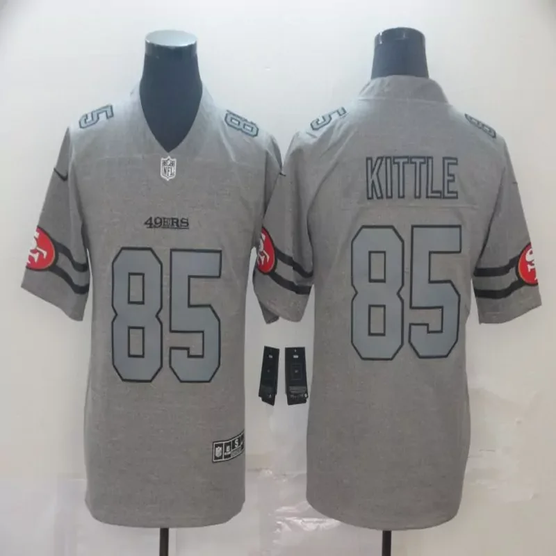 San Francisco 49ers #97 Bosa NFL Black Gold Jersey - Image 3