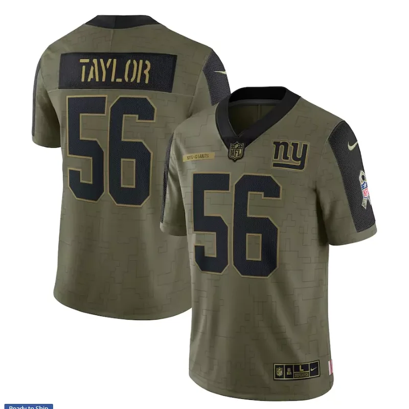 New York Giants #26 Barkley NFL Black Gold Jersey - Image 4