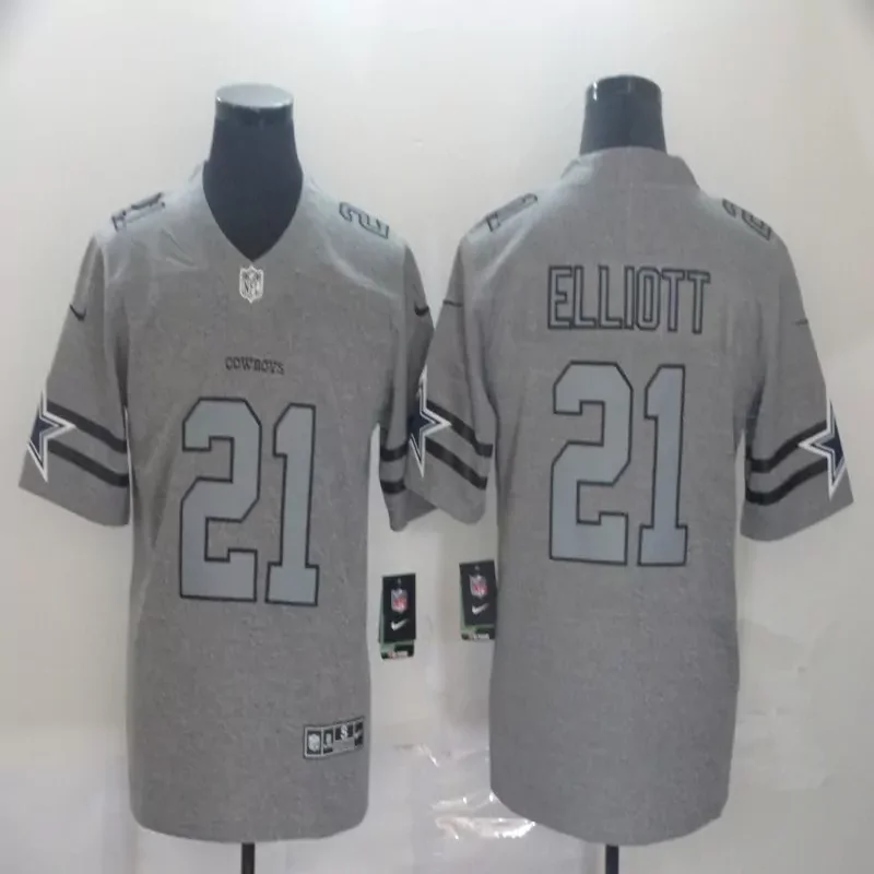Dallas Cowboys #19 Cooper NFL Black Gold American Flag Jersey - Image 4