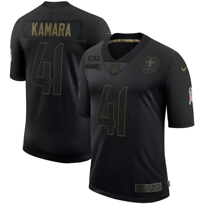 New Orleans Saints #2 Winston NFL Green Camouflage Jersey - Image 2