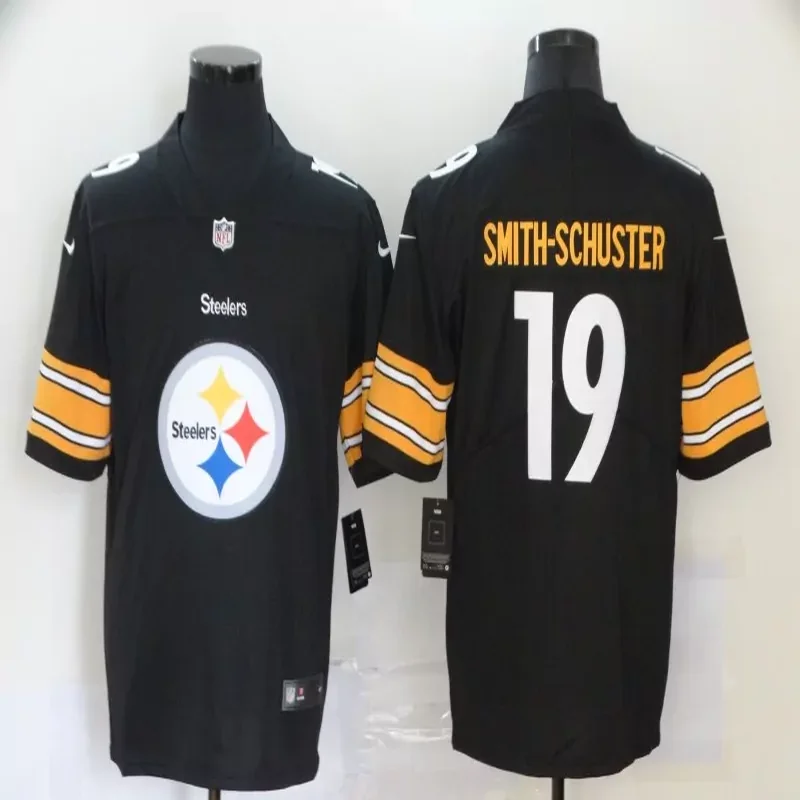 Pittsburgh Steelers #19 Smith-Schuster NFL Black Jersey