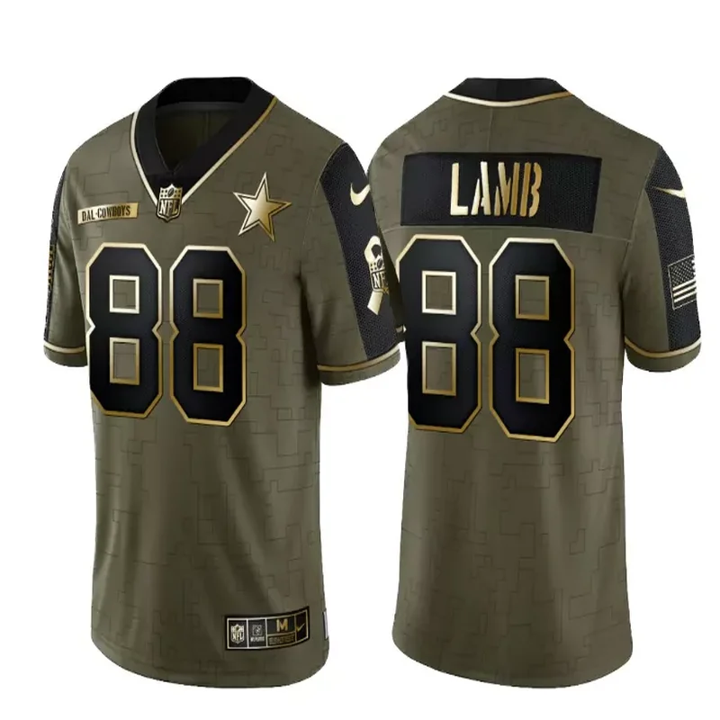 Dallas Cowboys #19 Cooper NFL Ash Gray Jersey - Image 2