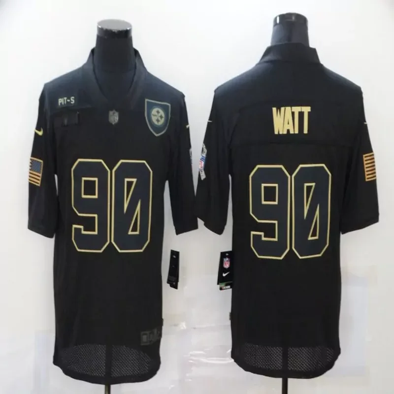 Pittsburgh Steelers #19 Smith-Schuster NFL Black Jersey - Image 4