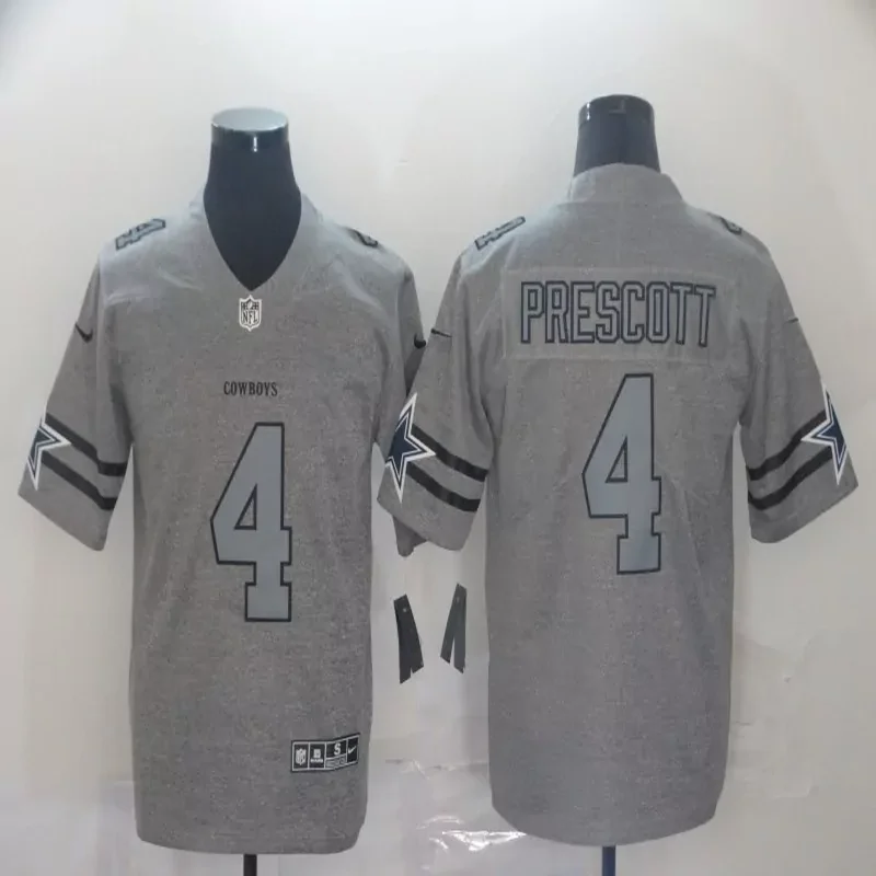 Dallas Cowboys #19 Cooper NFL Ash Gray Jersey - Image 5