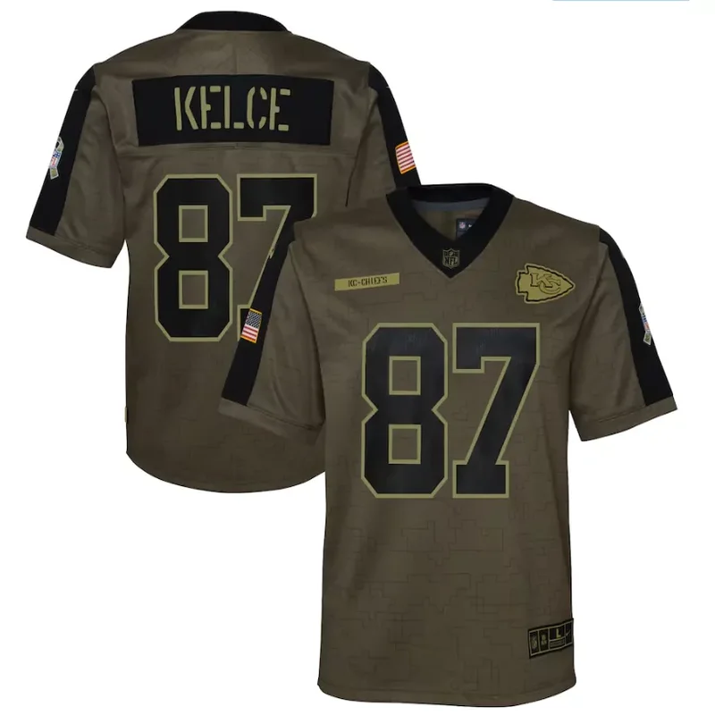 Kansas City Chiefs #15 Mahomes NFL Black Camouflage Jersey - Image 4