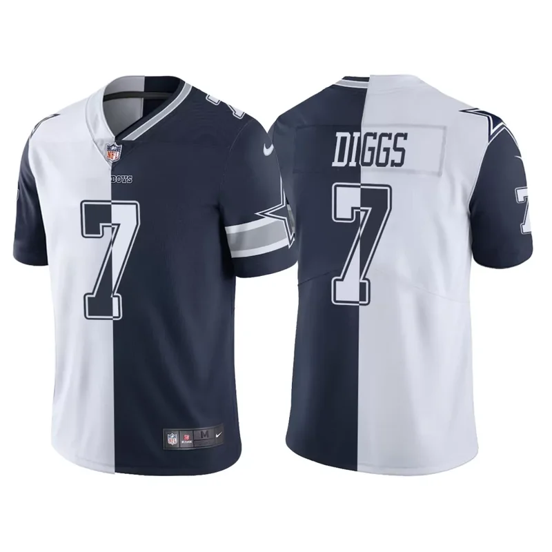 Dallas Cowboys #19 Cooper NFL Black White Jersey - Image 2