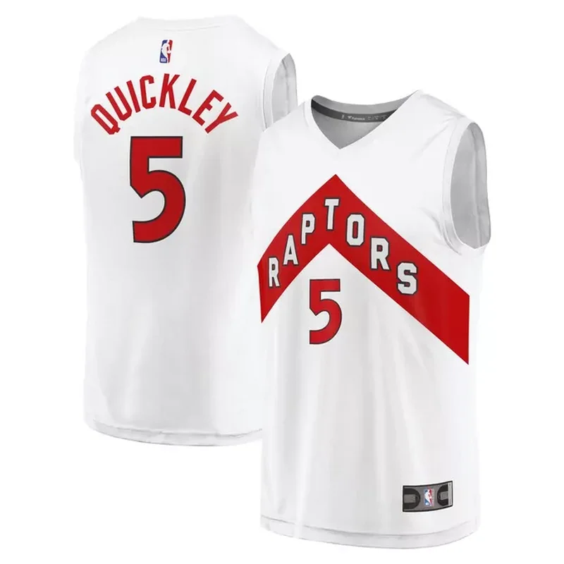 Scottie Barnes Toronto Raptors Fast Break Jersey Gold City Edition - Image 3