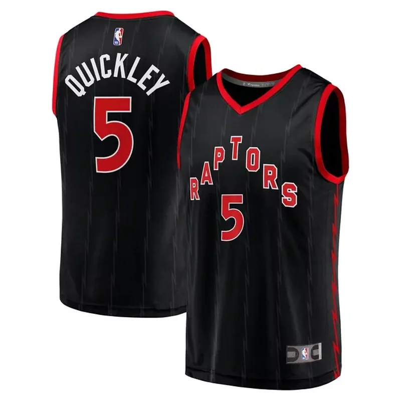 Scottie Barnes Toronto Raptors Fast Break Jersey Icon Edition Red - Image 2