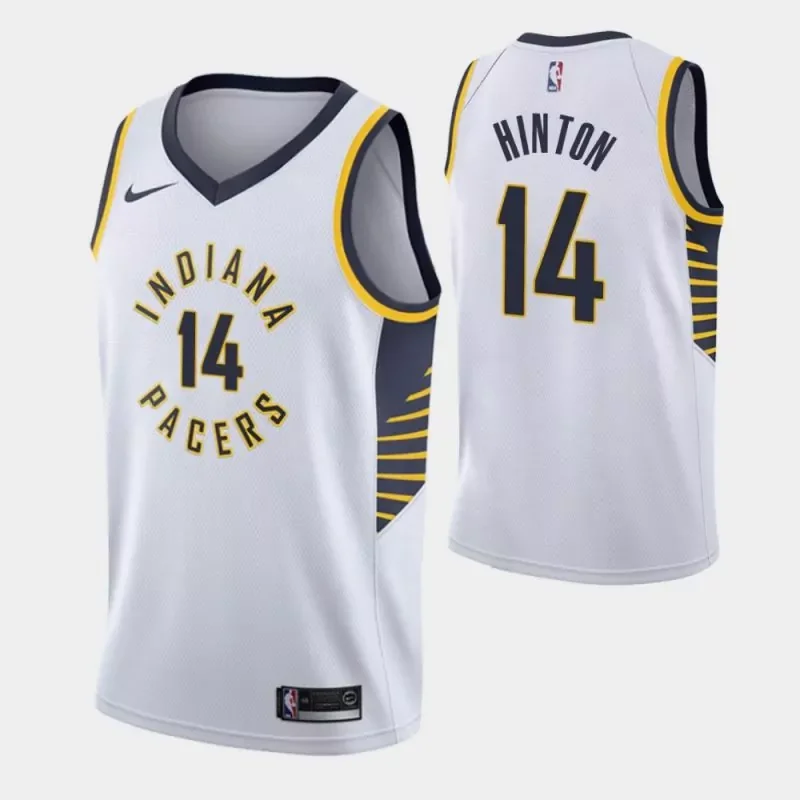 indiana pacers #88 goga bitadze 75th anniversary city black Basketball jersey - Image 4