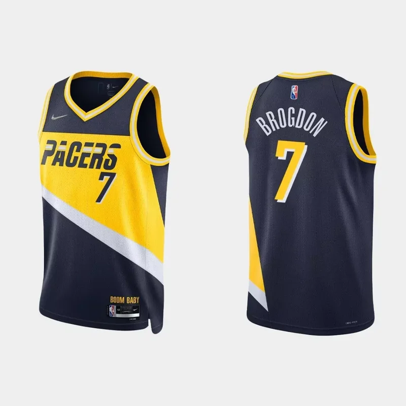 T.j. Mcconnell Indiana Pacers Fast Break Player Jersey - Statement Edition - Gold NBA - Image 3