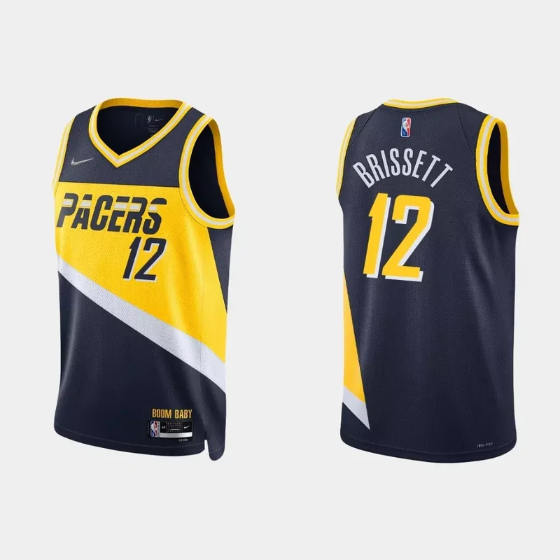 Indiana Pacers Dejon Jarreau #17 NBA Basketball City Navy Jersey Indiana Pacers Fans - Image 5