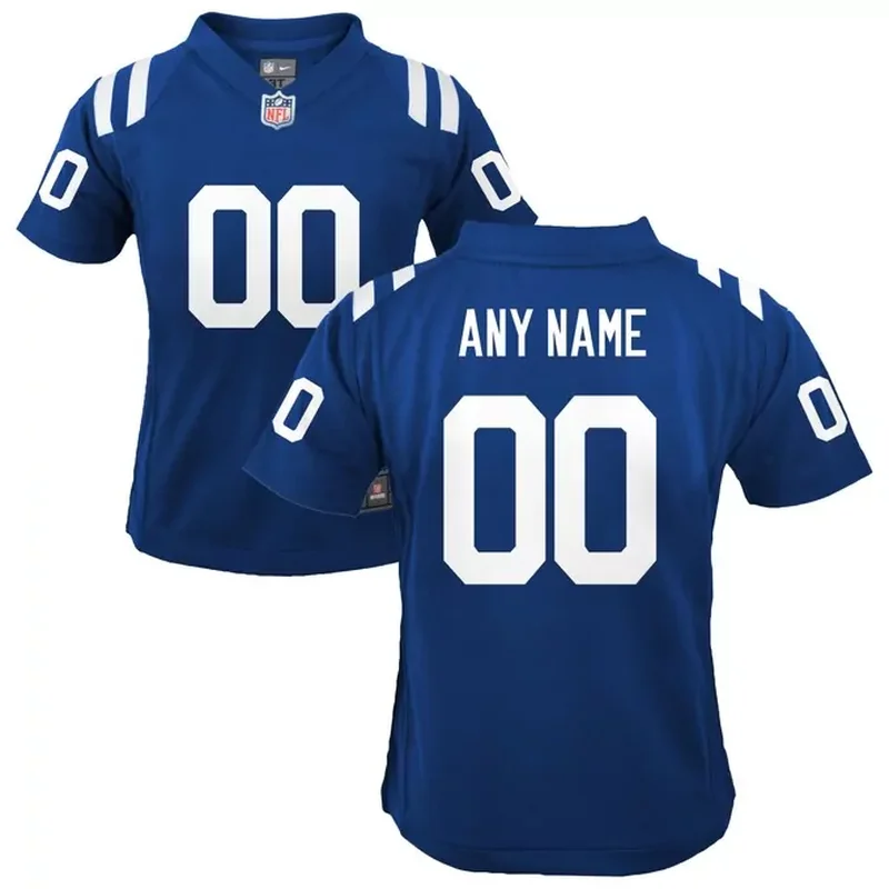 Indianapolis Colts Custom Game Jersey Royal