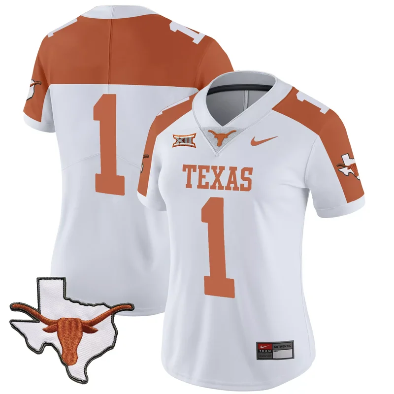 Black texas longhorns vapor custom jersey all stitched - Image 5