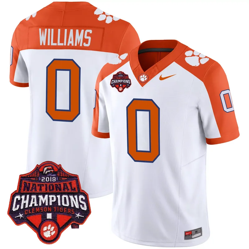 Alternate Trevor Lawrence clemson tigers jersey all stitched - Image 2
