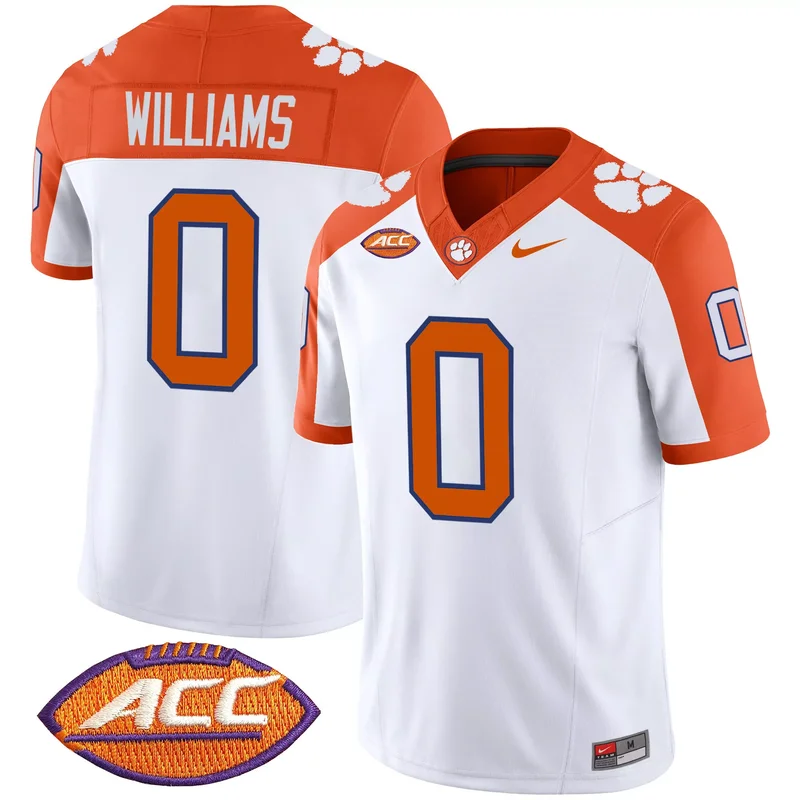 Inverted Antonio Williams clemson tigers jersey v2 all stitched