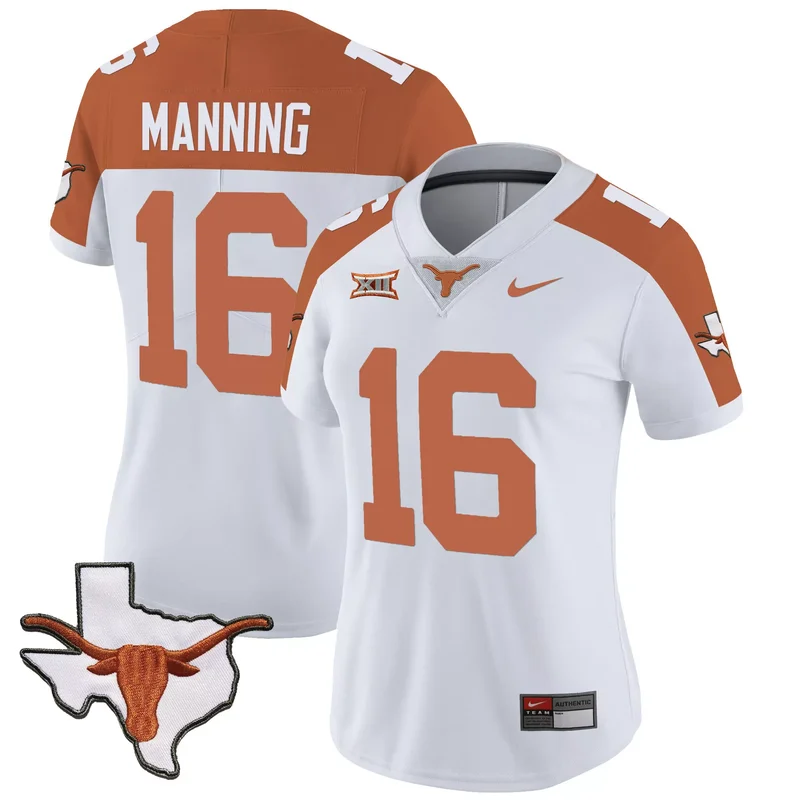 Black Arch Manning texas longhorns jersey v3 all stitched - Image 3