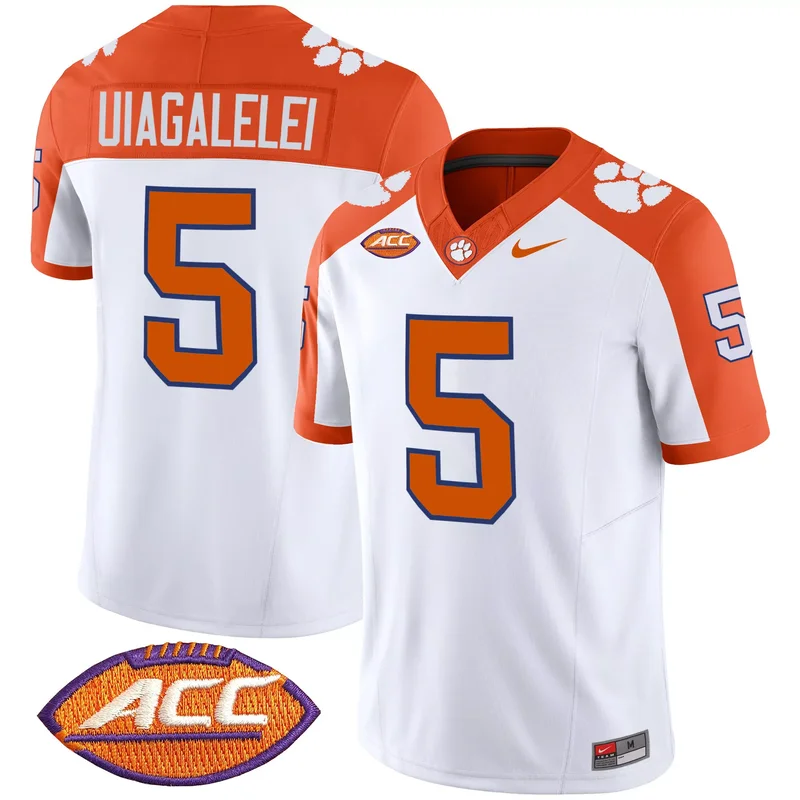 Inverted clemson tigers vapor custom jersey v2 all stitched - Image 5