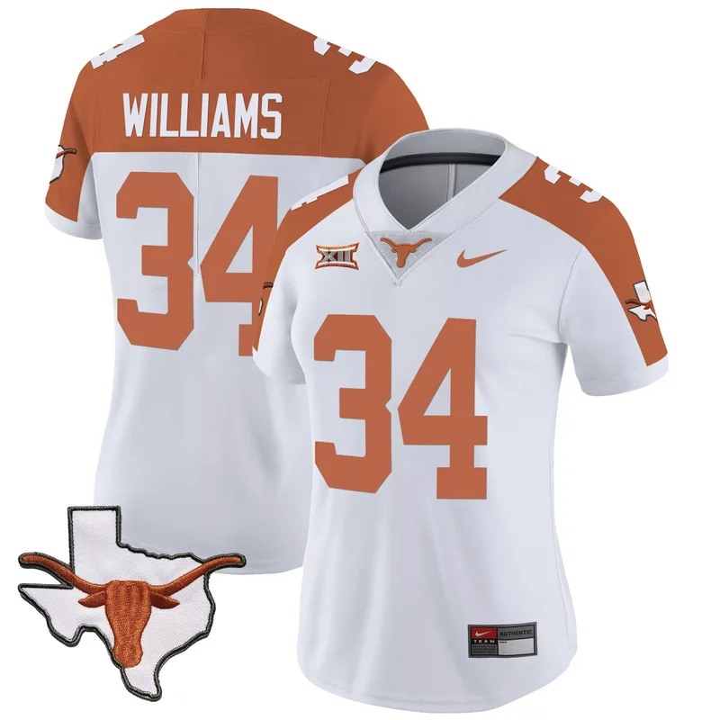 Inverted Bijan Robinson texas longhorns jersey all stitched - Image 2