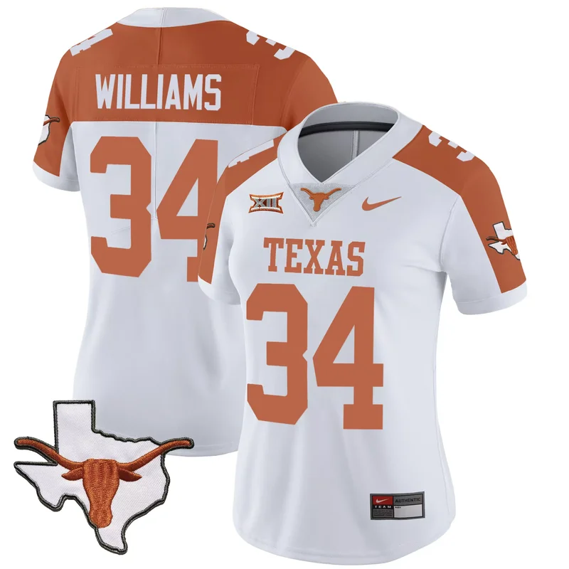 Black Alternate #1 Team texas longhorns jersey v3 all stitched - Image 3