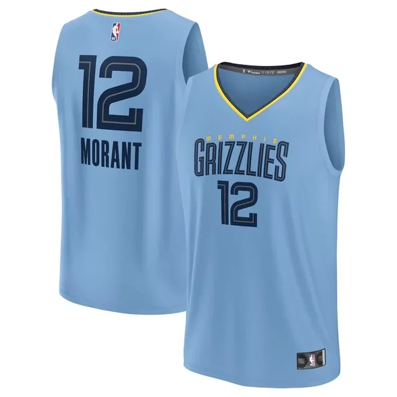 Allen Iverson Memphis Grizzlies 2009/10 Classics Jersey Light Blue - Image 3