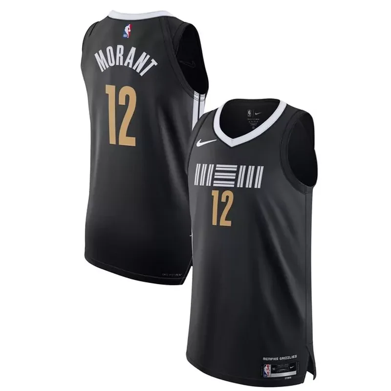 Ja Morant Memphis Grizzlies Jersey City Edition Black