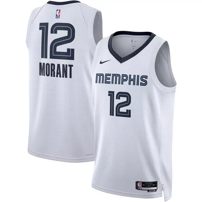 Ja Morant Memphis Grizzlies Unisex Jersey Association Edition White