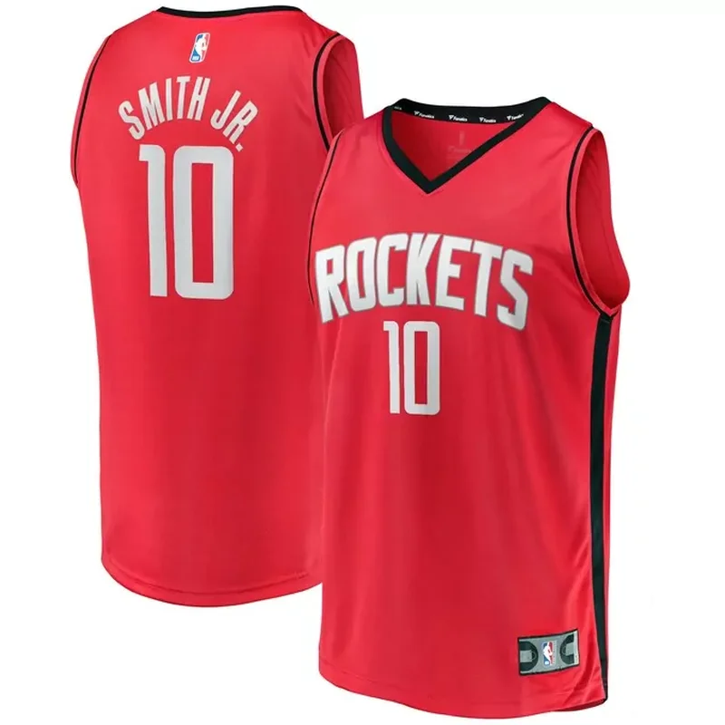 Jabari Smith Jr Houston Rockets Fast Break Player Jersey Icon Edition Red