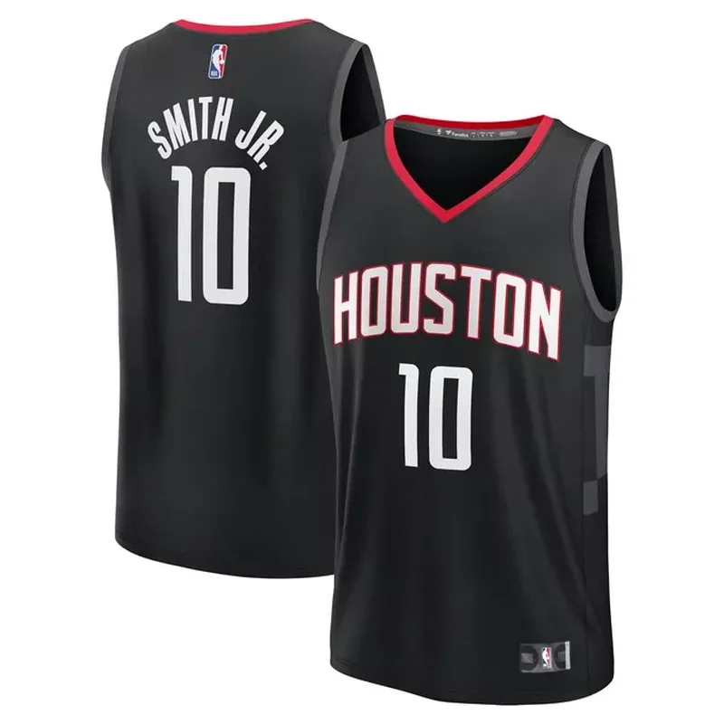 Jabari Smith Jr Houston Rockets Fast Break Player Jersey Icon Edition Red - Image 3