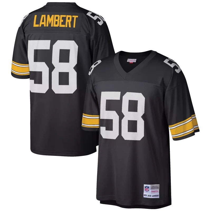 Pittsburgh Steelers Ben Roethlisberger #7 NFL 2020 Black And White Jersey - Image 3