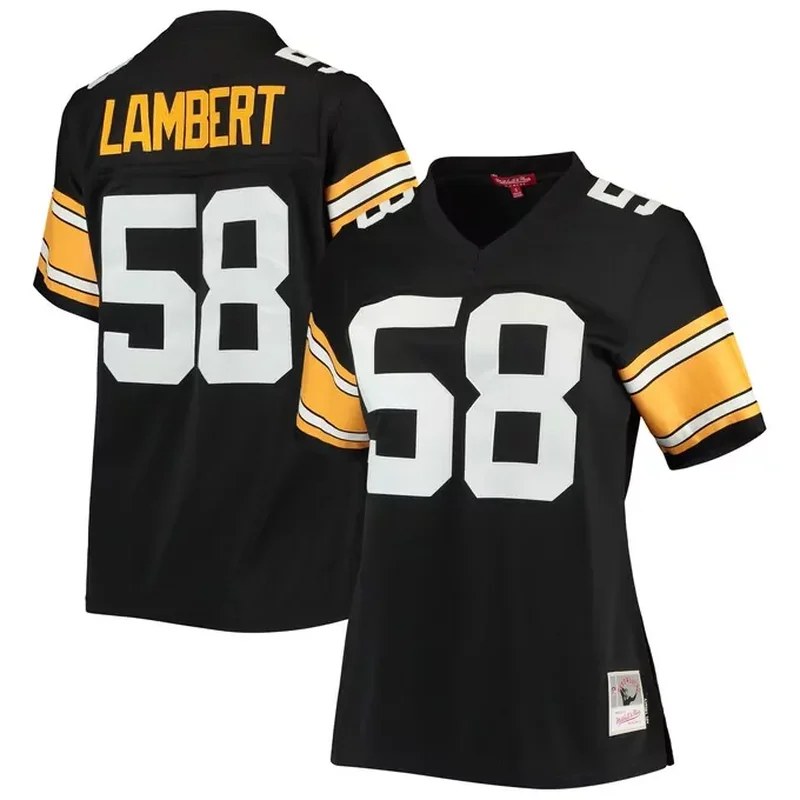 Jack Lambert Pittsburgh Steelers Womens Legacy Player Jersey Black