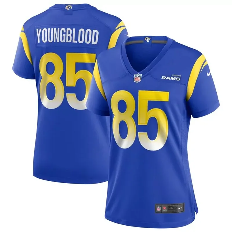 Jalen Ramsey Los Angeles Rams Team Vapor Jersey Royal - Image 5