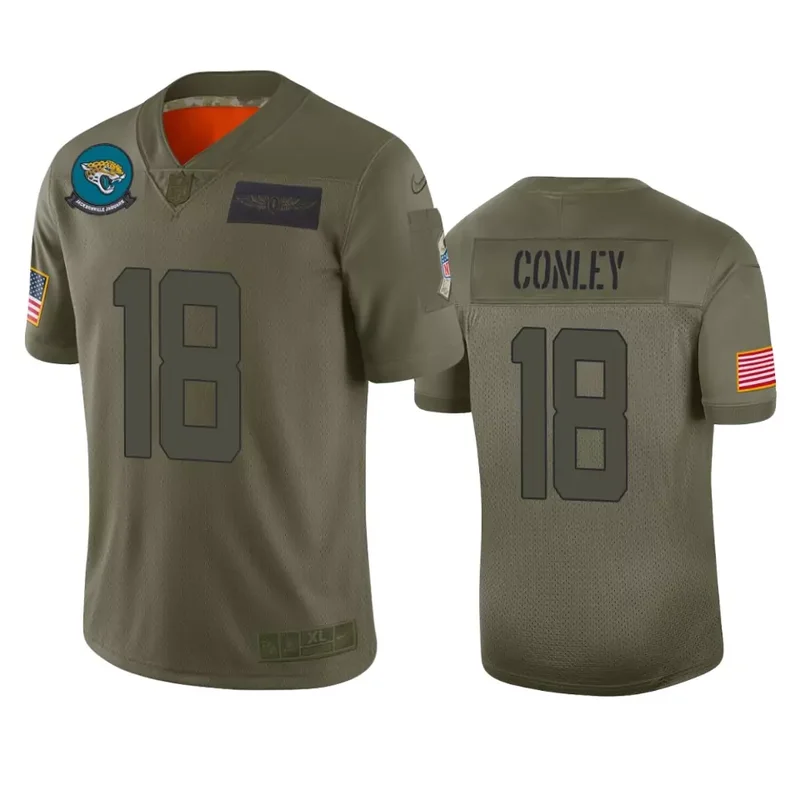 Jacksonville Jaguars Tyler Shatley Jersey NFL Camo Salute To Service - Image 2