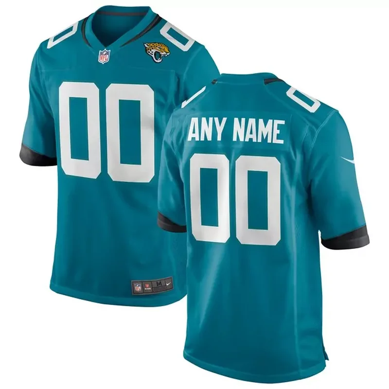 Jacksonville Jaguars Custom Game Jersey White - Image 4