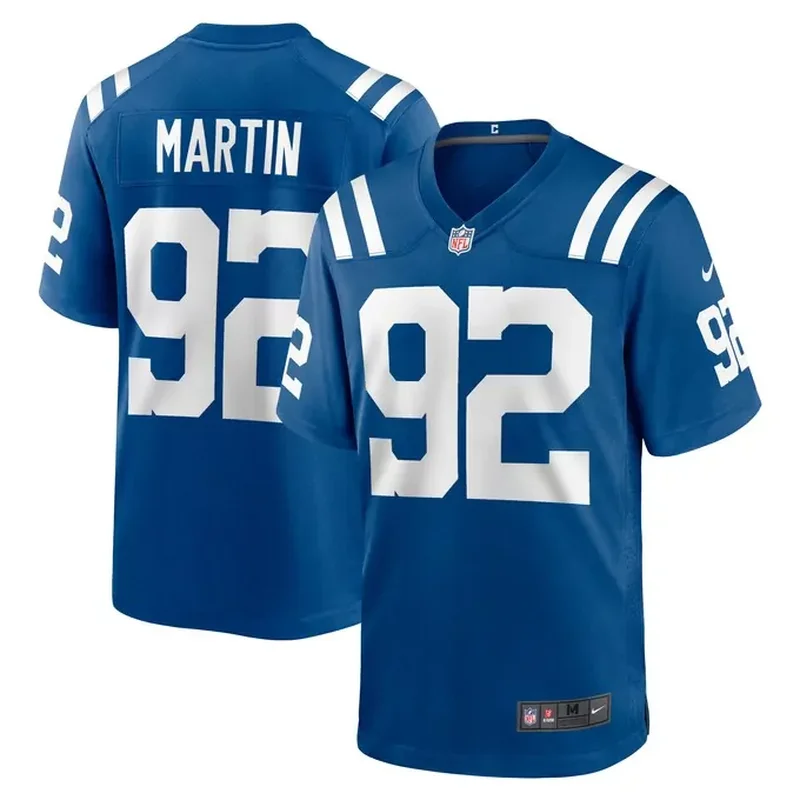 Jake Funk Indianapolis Colts Team Game Jersey Royal - Image 4