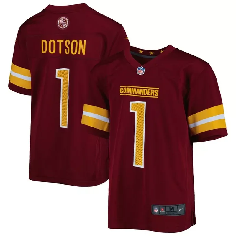 Sam Cosmi Washington Commanders Womens Game Jersey Burgundy - Image 3