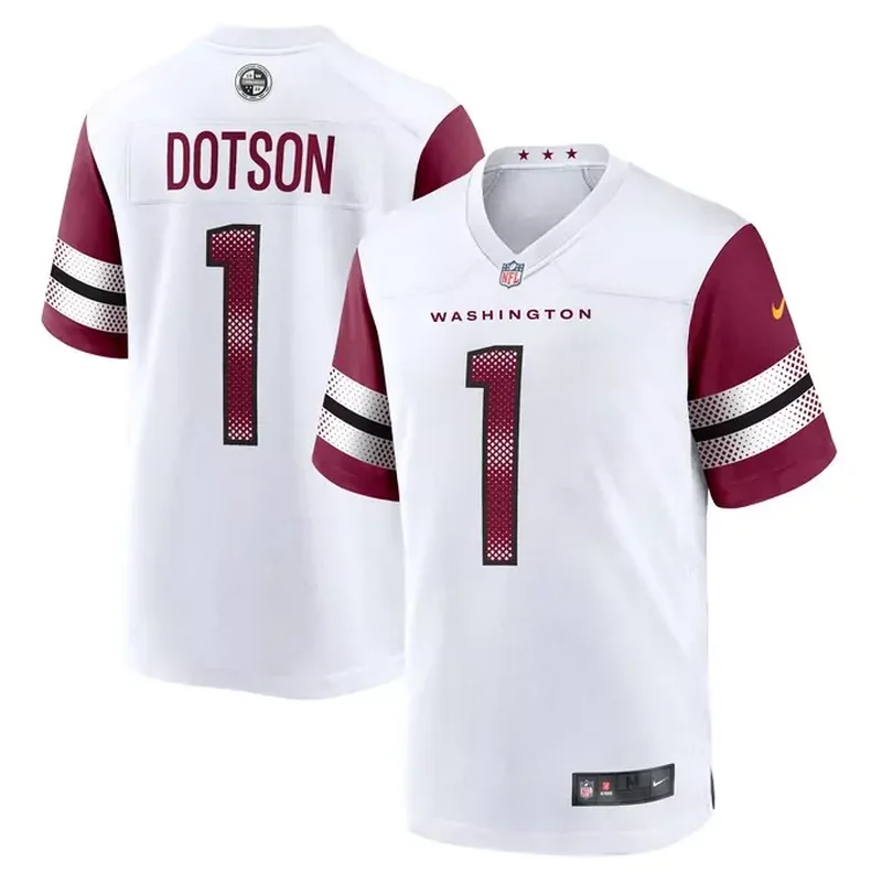 Jahan Dotson Washington Commanders Game Player Jersey White