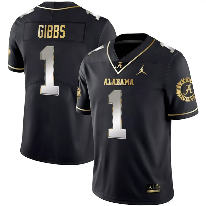Crimson Jermaine Burton alabama crimson tide jersey all stitched - Image 4