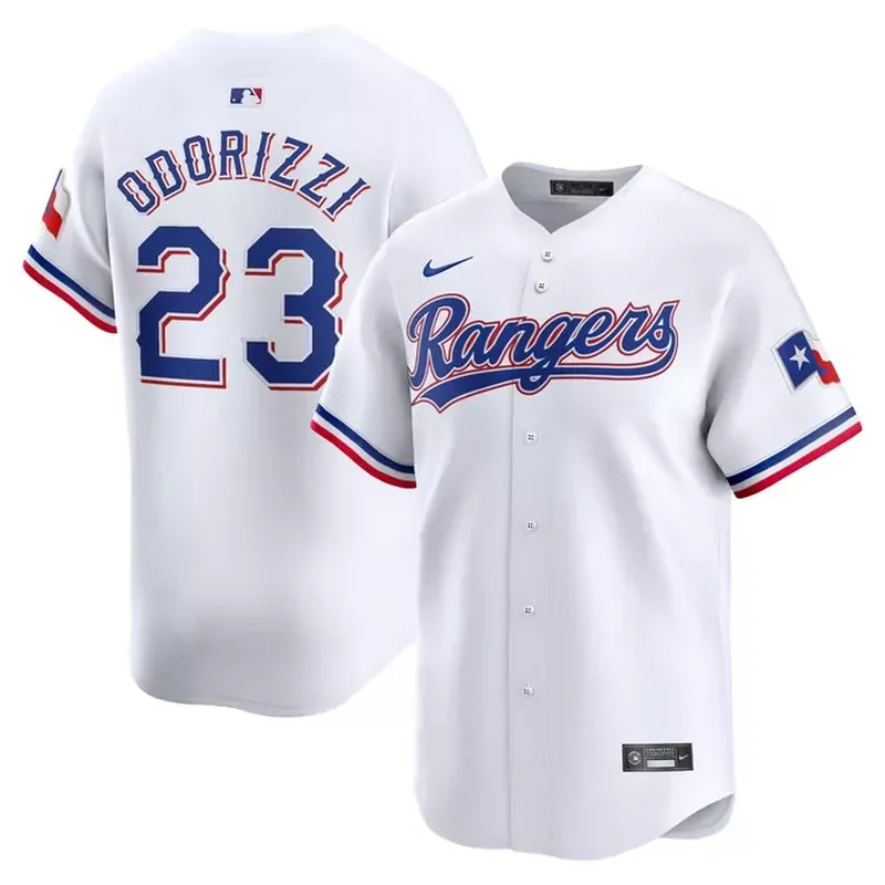 Mitch Garver Texas Rangers Home Player Jersey White - Image 2